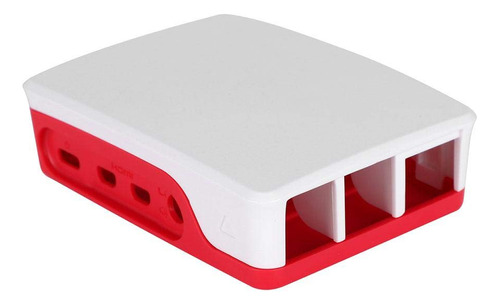 Carcasa Para Raspberry Pi 4b Classical Red And White 4 Model