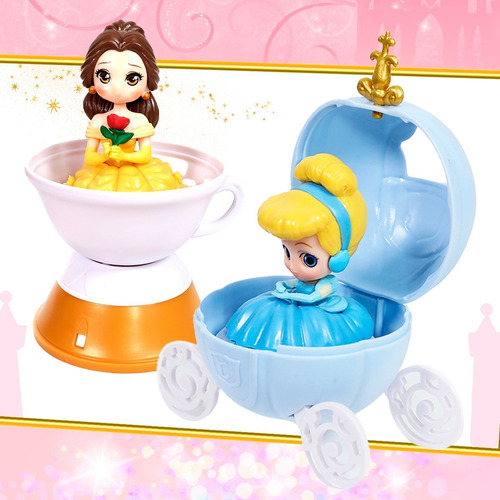 Imagen 1 de 7 de Princesa Disney Muñeca Esfera Magica Carroza Armable Juguete