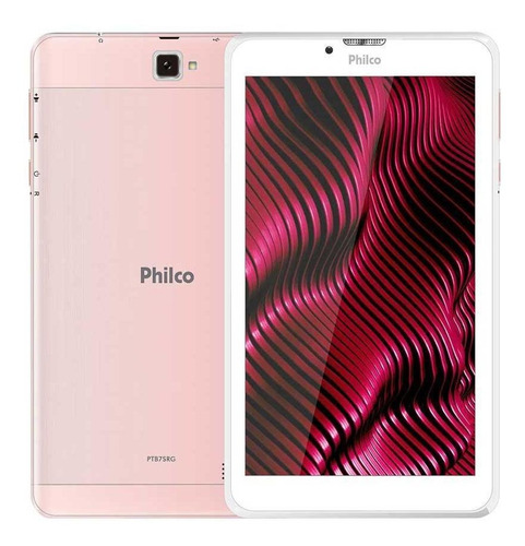 Tablet Philco 16gb 1gb Ram Quad-core 3g Ptb7srg - Rosé Gold