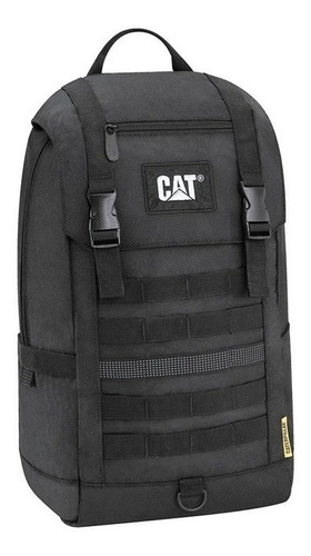 Mochila Caterpillar Combat Visiflash Negro