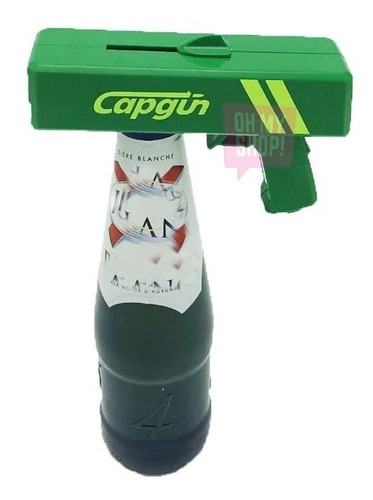 Destapador Botella Pistola Arma Cap Gun Diseño Deco Geek Ohmyshop