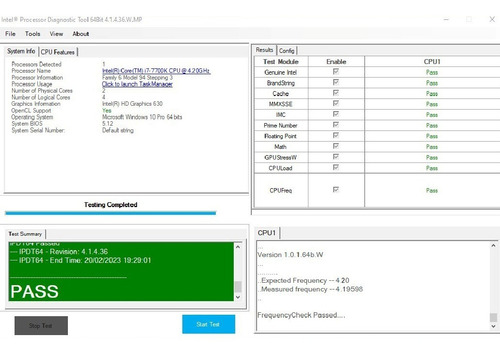 Processador Intel I7-7700k C/ Overclock E 1 Ano De Garantia