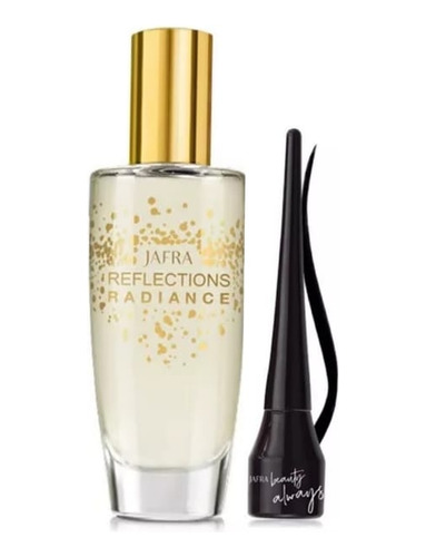 Duo Perfume Reflections Radiance Y Delineador Líquido Jafra 