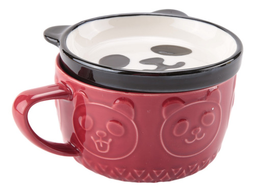 Bonita Taza Japonesa De Café Shiba Inu Panda De Cerámica Cre