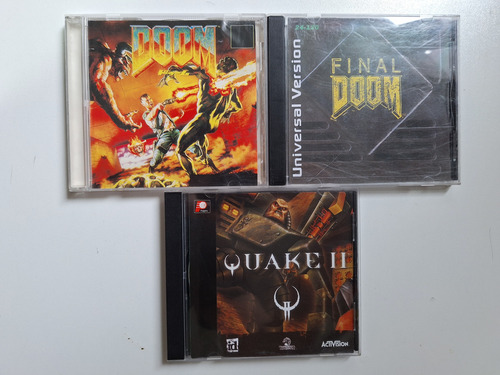 Doom Quake 2 Y Final Doom Ps1 Ps2 Playstation Play