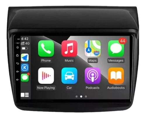 Radio 9 Pul Android Auto Carplay Mitsubishi L200 Dakar +2008