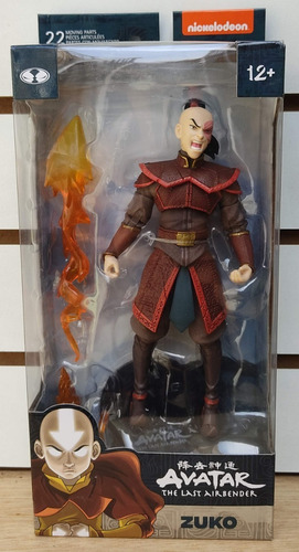 Figura Zuko Avatar The Last Airbender Mcfarlane Toys