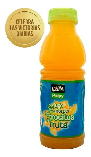 8 Pza Bebida Del Valle Pulpy Sabor Mango 400 Ml