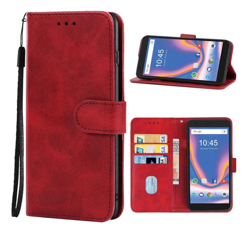 Funda De Piel Para Zte Blade L9