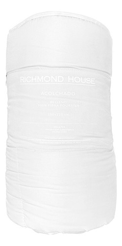 Acolchado Cubrecama King Richmond House - Colores Color Blanco