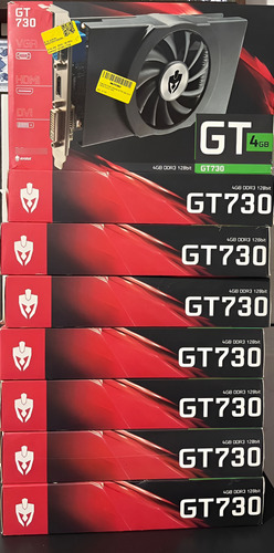 Placa De Vídeo Nvidia Geforce 730 4gb Ddr3 Black Edition (Recondicionado)