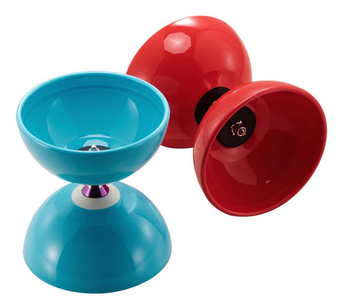 Juguete Diabolo Divertido Con Cuerda Con Varillas, Rojo
