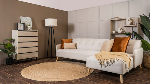 Sofa Cama Ariel Blanco Këssa Cdmx