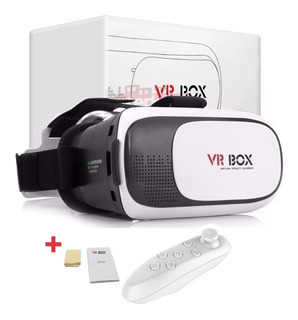 Gafas De Realidad Virtual 3d Vr Box + Control Bluetooth