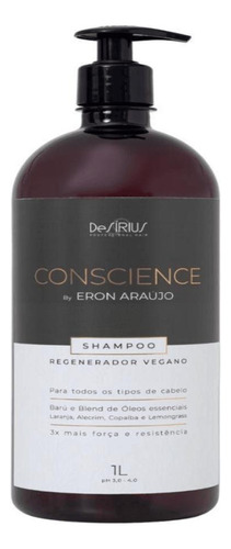 Shampoo Regenerador Vegano Conscience De Sirius 1000ml