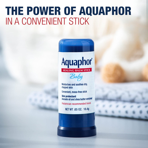 Healing Balm Stick Aquaphor Baby Com Óleo De Abacate 19 Ml