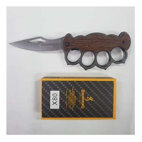 Navaja Manopla Browning Defensa Personal Tactica Cuchillo