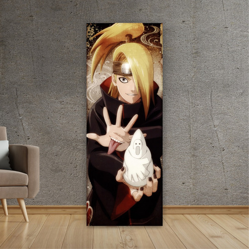Imagen 3 de 8 de Cuadro Grande De Anime Deidara Akatsuki - Animeras