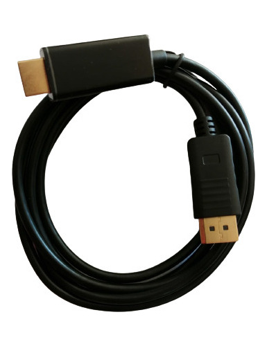 Cable De Display Port A Macho Hdmi De 1.8 Metros