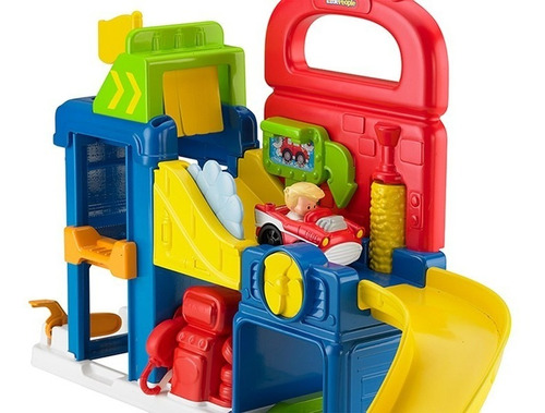 Imagen 3 de 9 de Little People Garage - Fisher Price - Little People Bft92