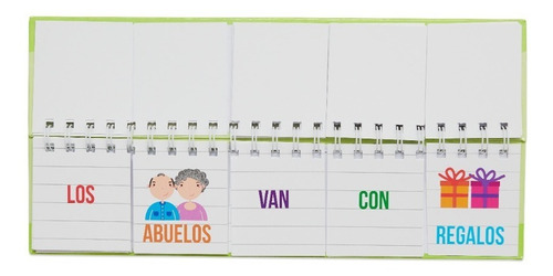 Libro Móvil Didáctico Para Aprender Armar Frases Para Niños