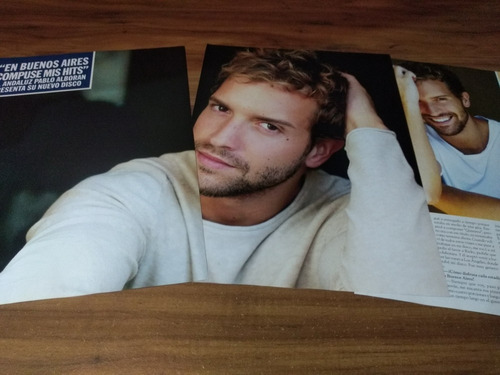 (a265) Pablo Alboran * Clippings Revista 3 Pgs * 2014