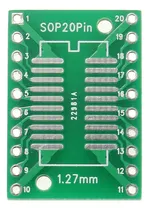 Comprar Adaptador Sop20 Soic20 Tssop20 A Dip20 Con Pin 