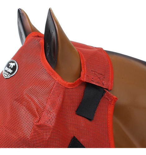 Imagem 2 de 4 de Máscara Anti Mosca Boots Horse Vermelha 26539