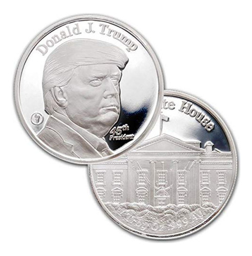 Medallas 1 Troy Oz .999 Medalla De Plata Pura 45º President