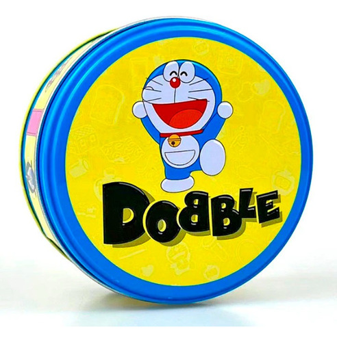 Dobble Doraemon / Spot It / Juego De Mesa Gato Cósmico