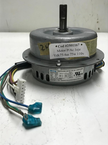 Motor Para Aire 1 Eje Ydk75 75w 110v 