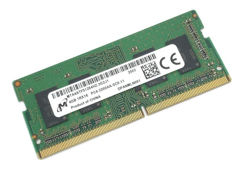 Memoria Ram 4gb Par Laptop 3200mhz