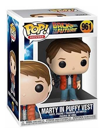¡funko Pop! Películas: Regreso Al Futuro - Marty Con Chaleco