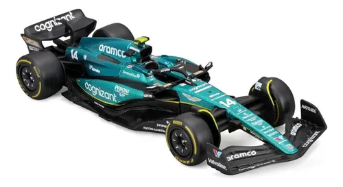 Miniatura F1 Aston Martin Amr23 2023 1:43 Burago Color Verde