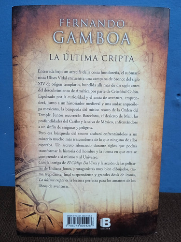 La Última Cripta./ Fernando Gamboa (Usado)