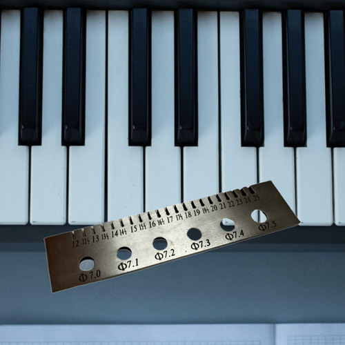 Calibrador De Cuerdas De Piano, Calibre De Rectángulo