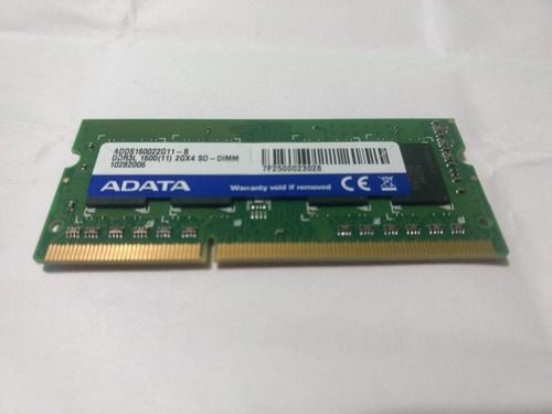 Tarjeta Ram Ddr3  2g Portátil