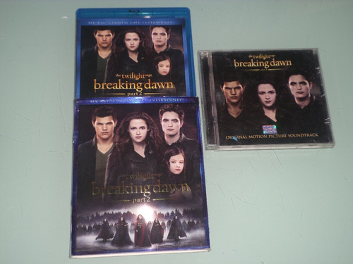 The Twilight-breaking Dawn Parte 2-blu Ray+cd+uv