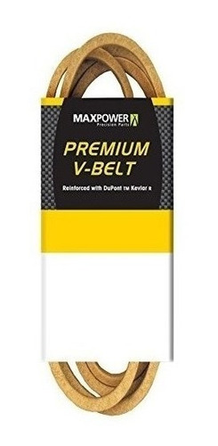 Maxpower 347482 Premium Cinturon Reforzado Con Fibra De Kevl