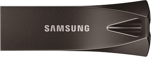 Memoria USB Samsung Bar Plus MUF-128BA 128GB 3.1 Gen 1 gris oscuro