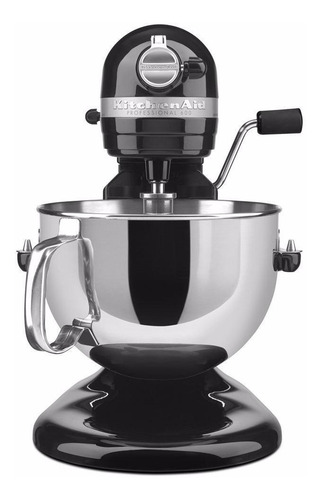 Imagen 2 de 3 de Batidora de pedestal KitchenAid Professional 600 Series KP26M1X onyx black 60 Hz 120 V