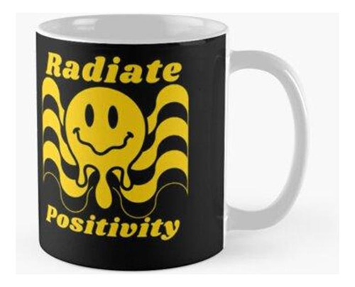 Taza Irradiar Positividad Cute Melting Smiley Con Positivida
