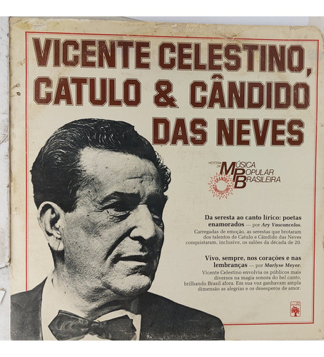 Lp Vicente Celestino, Catulo & Cãndido Das Neves M P B- V075