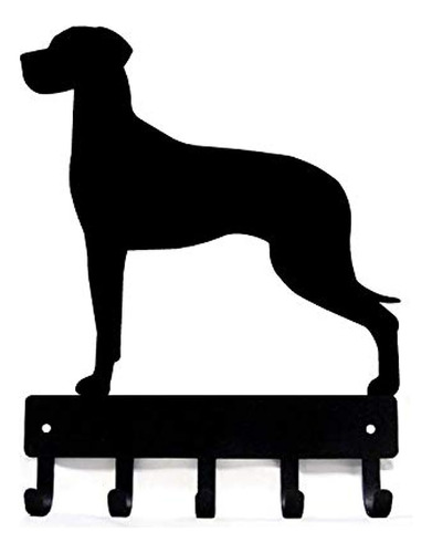 Gran Dane Clave Rack / Correa Del Perro Colgador Naturales O