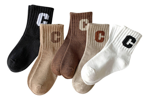 Calcetines Para Niños De Algodón Peinado A Media Pantorrilla