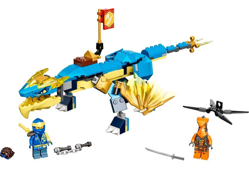 Imagen 3 de 4 de Lego® Ninjago - Dragón Del Trueno Evo De Jay (71760)