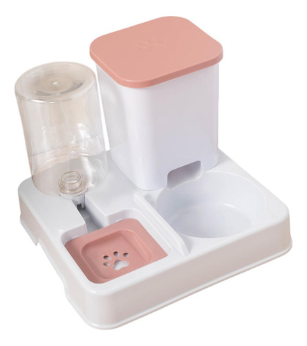 Alimentador Automático De Gatos 2 En 1 Alimentador Y