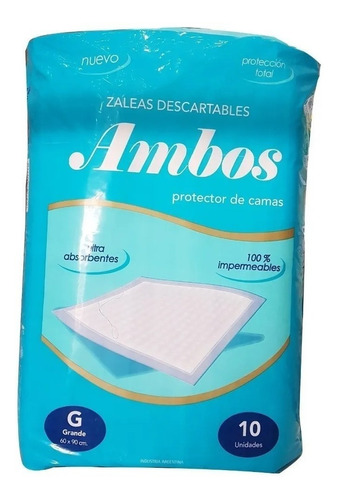 Zaleas Descartables Ambos X 10 Unidades