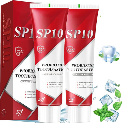 Pasta De Dientes Blanqueadora Con Probióticos Sp-10 Ultra