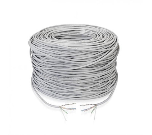 Imagen 2 de 6 de Rollo Cable Red Utp Cca Cat6 Bobina 305 Mts Interior Palermo